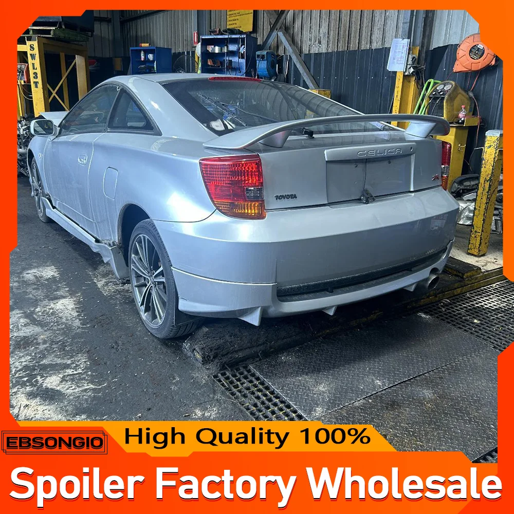 

For TOYOTA CELICA Rear TRUNK SPOILER 2000-2005 WITH LED LIGHTS High Quality ABS Plastic Car Spoiler Trunk Boot Wing Spoiler