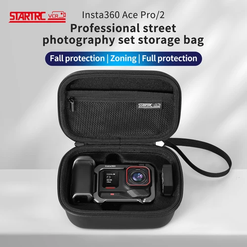 Imagen 2 del producto Estuche de Transporte para Insta360 Ace Pro 2/ACE Pro Xplore Bundle Kit, Estuche Rígido de Viaje, Almacenamiento de Batería y Accesorios (Solo Estuche)