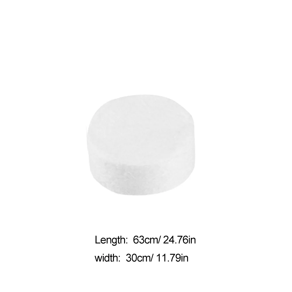 Asciugamano compresso monouso da 3 pezzi per la pulizia del viso Asciugamano da viaggio portatile per il lavaggio del viso Bianco 30x63 cm Cotone morbido delicato sulla pelle