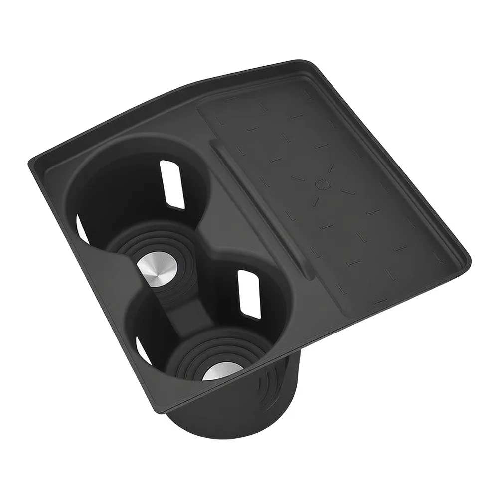 Cup Holder Insert For Liner Mat Set For Mazda For CX-5 2026 Center Console Non-Slip Tray Spill Resistant Accessories