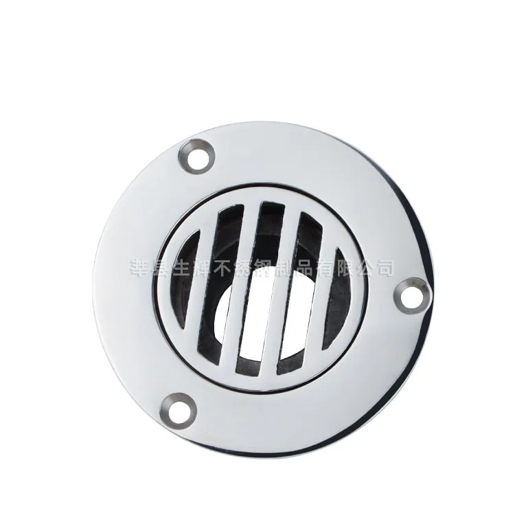 

Marine floor drain 38MM straight floor drain 316 stainless steel, yacht RV hardware accessories, drain