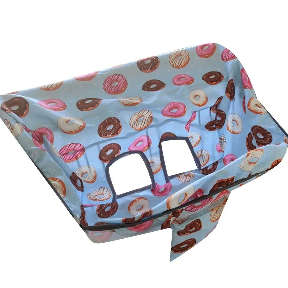 Cartoon Shopping Cart Cover Waterproof Anti-Dirty Baby Seat Pad Children Infant Dining Chair Cushion
