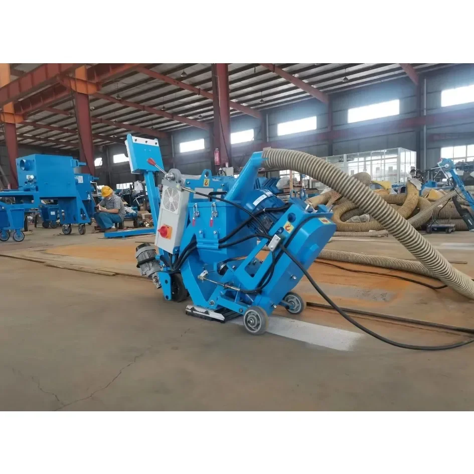 Customized Factory Wholesale 2year Warranty Shot Blasting Coatings Line Marking 8 Inch Mobile Shot Blasting Machine