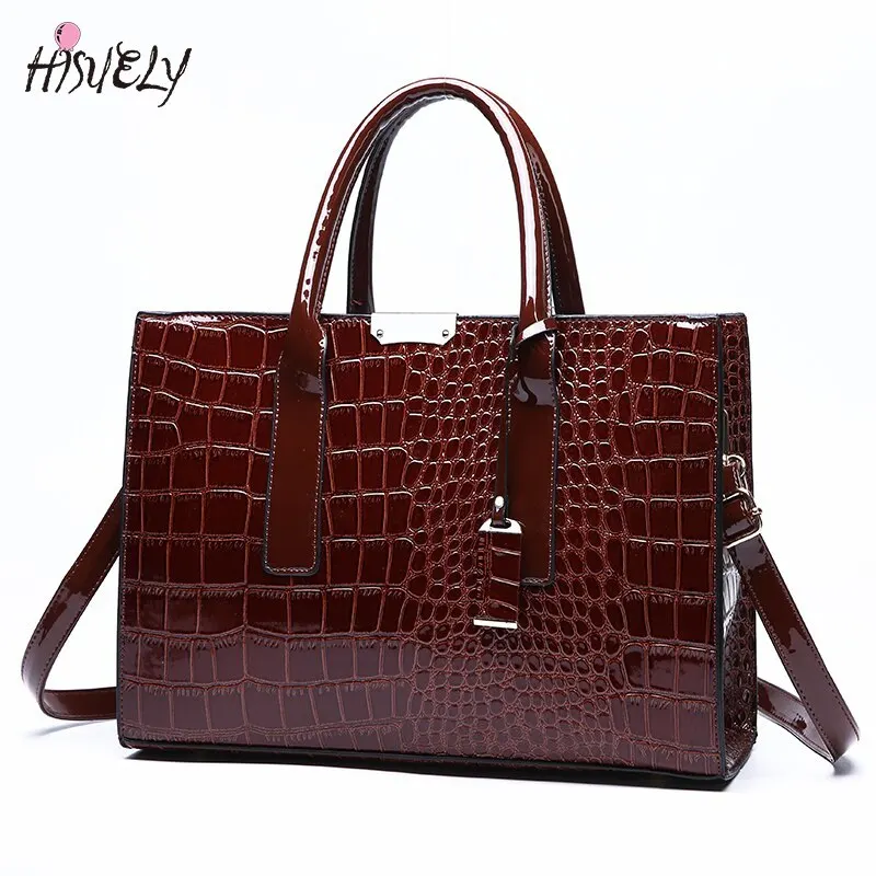 

Crocodile Print Women Handbags Purse large capacity Tote Bag Top Handle Large Capacity Crossbody shoulder Bag Work Travel Gift
