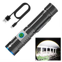 UltraFire UF-908 Portable Powerful USB Rechargeable Flashlight LED Light Powerbank Work Light Charge Mobile Phone Camping Lamp