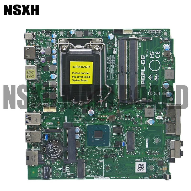 

For Optiplex 3060M 3060 MFF Motherboard IPCFL-CG LGA 1151 DDR4 CN-0NV0M7 0NV0M7 NV0M7 Mainboard 100% Tested Fully Work