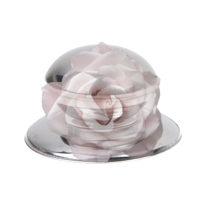 Popular 2pcs/set Stainless Steel Replaceable Cover Button Pan Pot Glass Lid Cover Handle