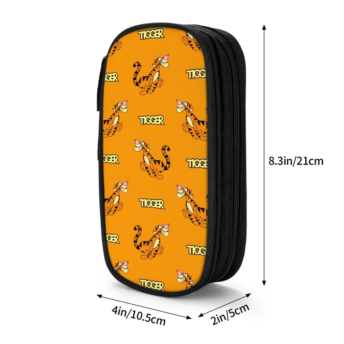 Winnie The Pooh Tigger Pencil Case School Pencil Cases Zipper Students Lovely University Pencil Box School Supplies
