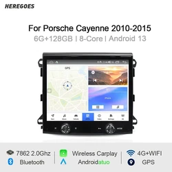 Android 13 Car Multimedia Player For PORSCHE Cayenne 955 957 958 2011-2017 Wireless CarPlay Car Radio 8Core GPS Navigation Wifi
