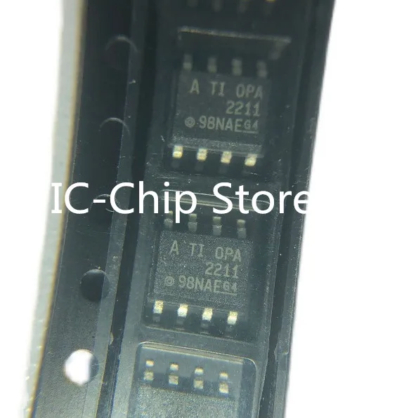 5ชิ้น ~ 100ชิ้น/ล็อต OPA2211AIDDAR OPA2211 SOP8 2211ของใหม่ของแท้