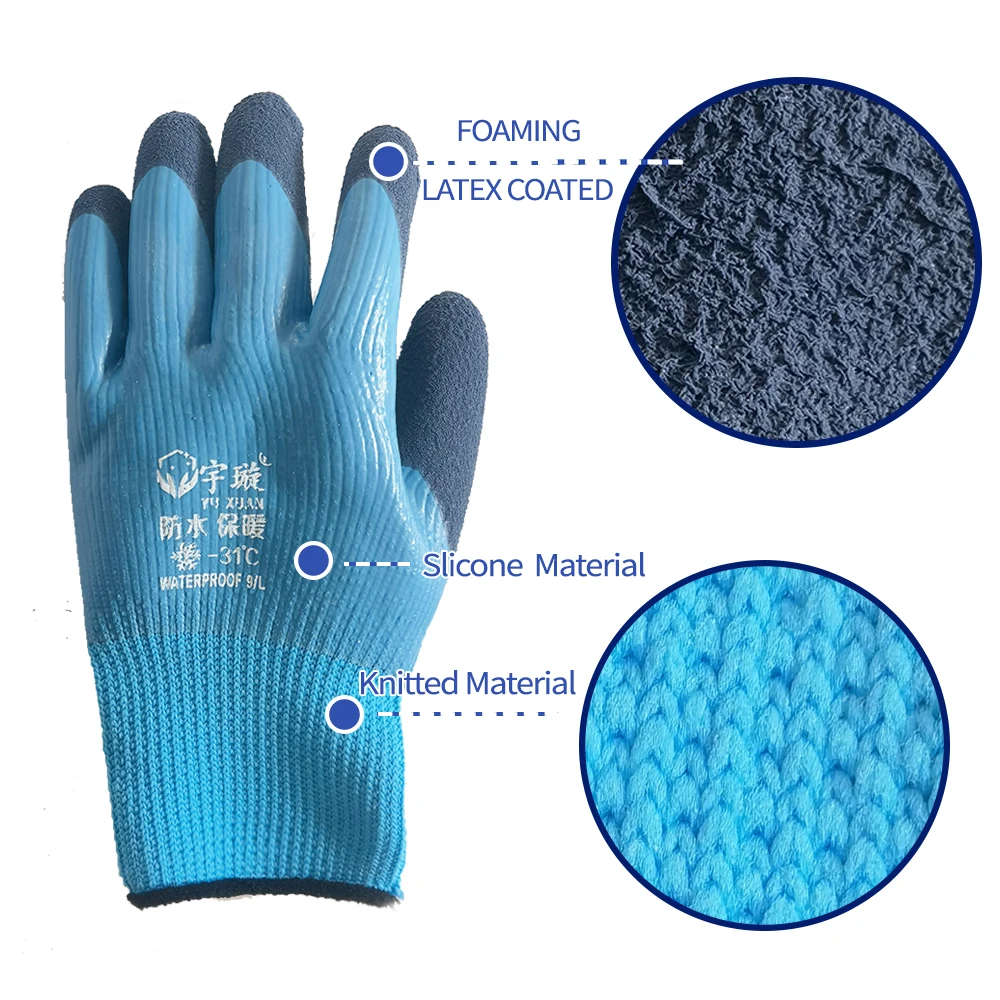 Winter Gloves For Men Women Warm Gloves Fleece lining Waterproof Hiking Skiing Fishing Cycling Snowboard Non-slip Wholesale