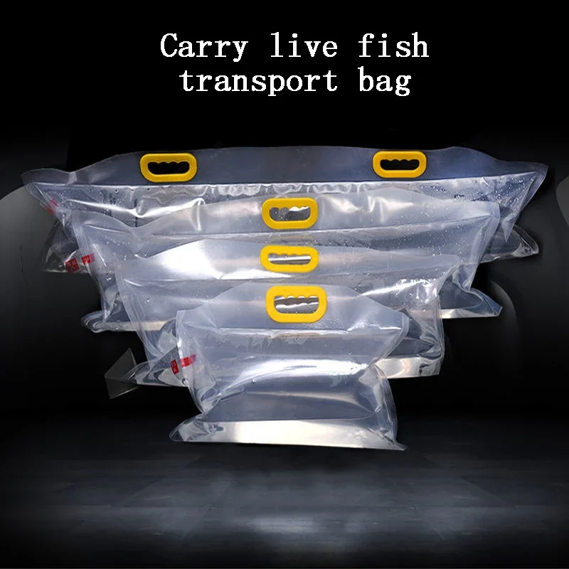 Fish Oxygenated Bags Transportation Bags for Live Fish Portable Fish Bags Oxygen Flush Specialized