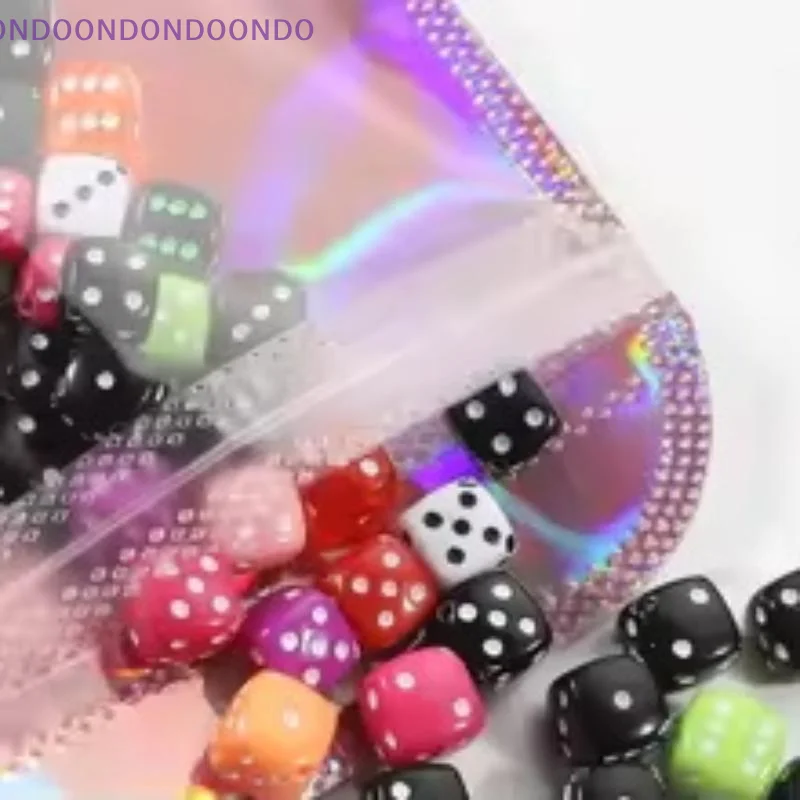 

Premium Laser Color Ziplock Bags; Resealable Jewelry Packaging; 50 pcs Storage Bag