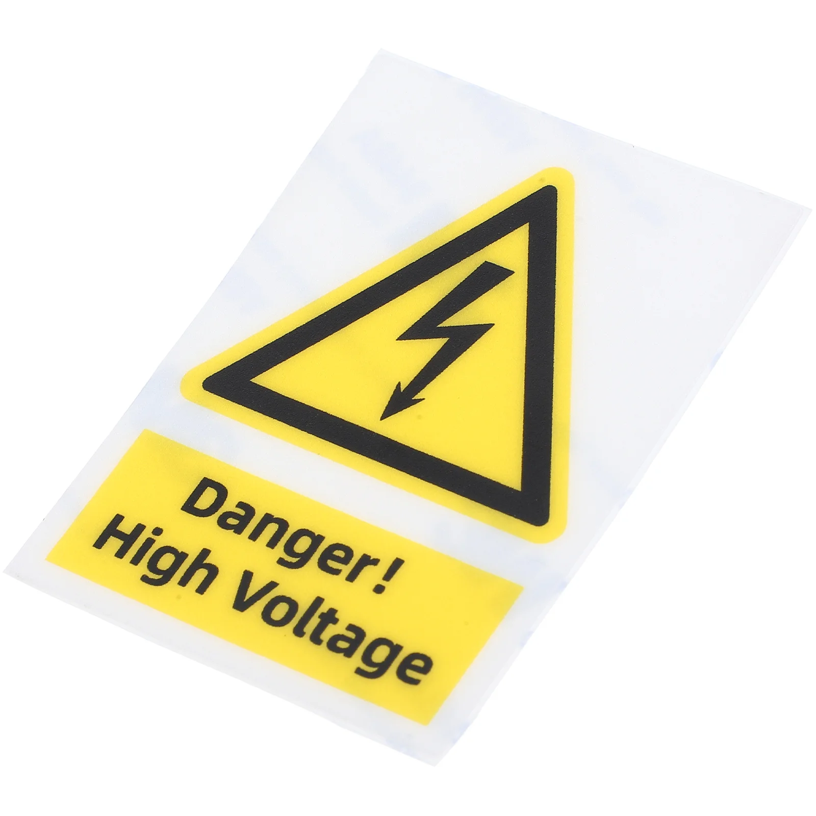 Sticker High Voltage Label Stickers Caution Equipment Security Electric Panel Labels