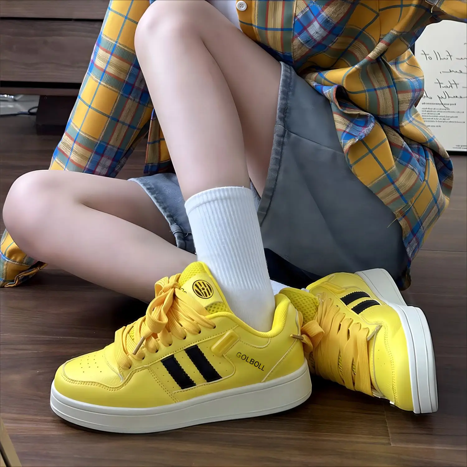 

Bread shoes female dopamine summer new couple ins2024 casual versatile breathable student board shoes