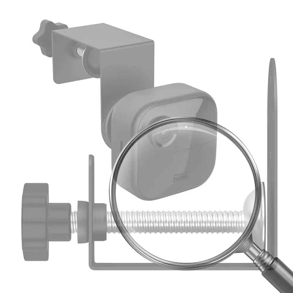 

Крепление для двери/канавки 360 ° Регулируемый кронштейн-держатель, аксессуары для крепления камеры видеонаблюдения с защитой от кражи, без сверления, для Blink XT1/XT2