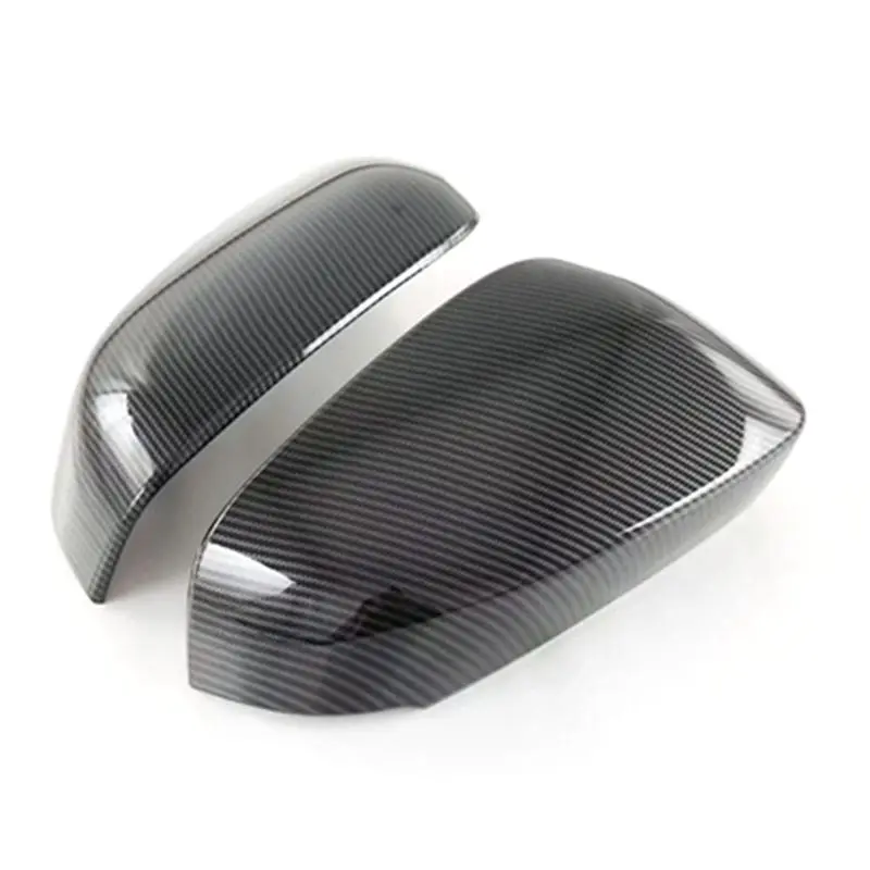 

Car Carbon Fiber Rearview Side Glass Mirror Cover Trim Frame Side Mirror Caps For Toyota Bz4x 2022 2023