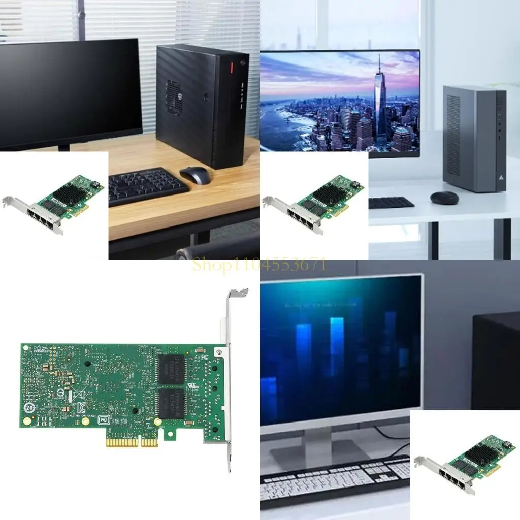 

Бестселлер PCIe 4x сетевая карта для I350-T4E Thernet 1000 Мбит / с.