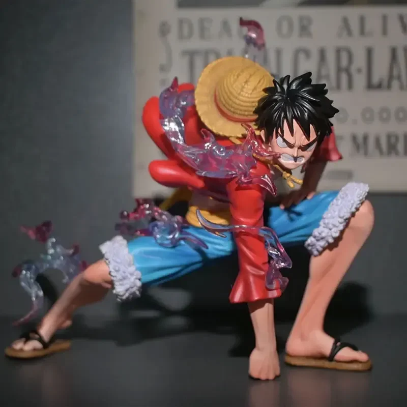 Anime Een Stuk Luffy Figuur Gear 2 Nika Luffy Actie Beeldje Monkey D PVC Model Pop Bureau Ornament Collectie Standbeeld Speelgoed Geschenken