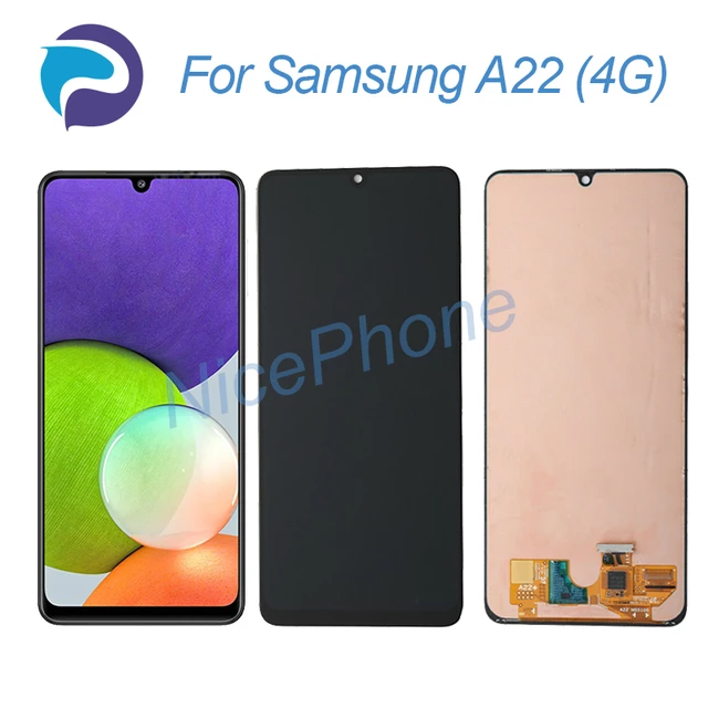 Samsung Galaxy A22 4G 2021 A225F AMOLED LCD Screen Digitizer Replacement top