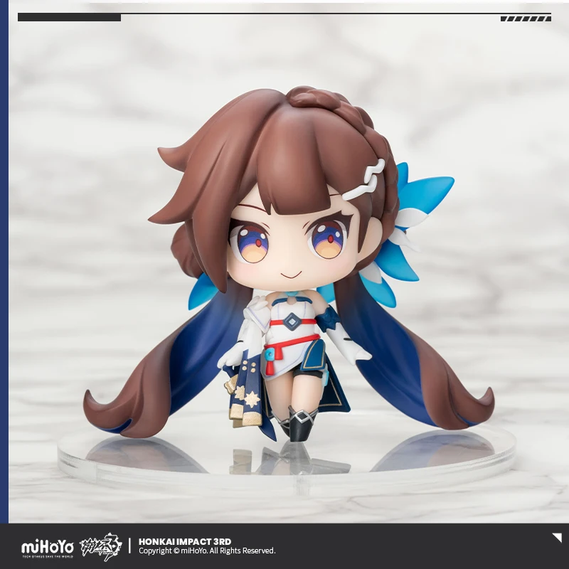 

Li Sushang The Jade Knight: Moon's Trace Q-version Figma Honkai Impact 3 Anime miHoYo Official genuine version Kawaii Doll Model