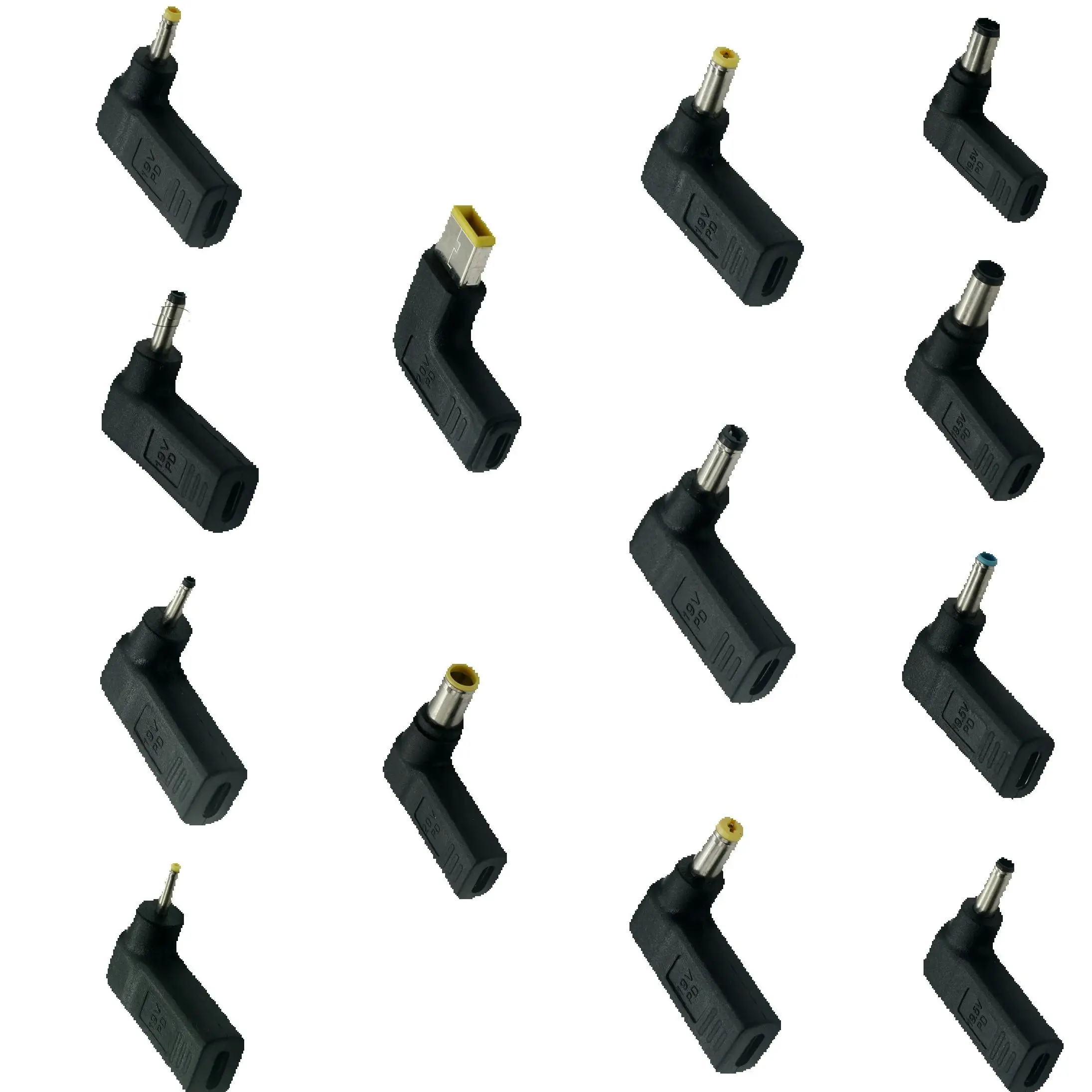

Laptop Power Adapter Connector Dc Plug USB Type C Female to Universal Male Jack Converter for Hp Dell Asus Acer Lenovo Notebook