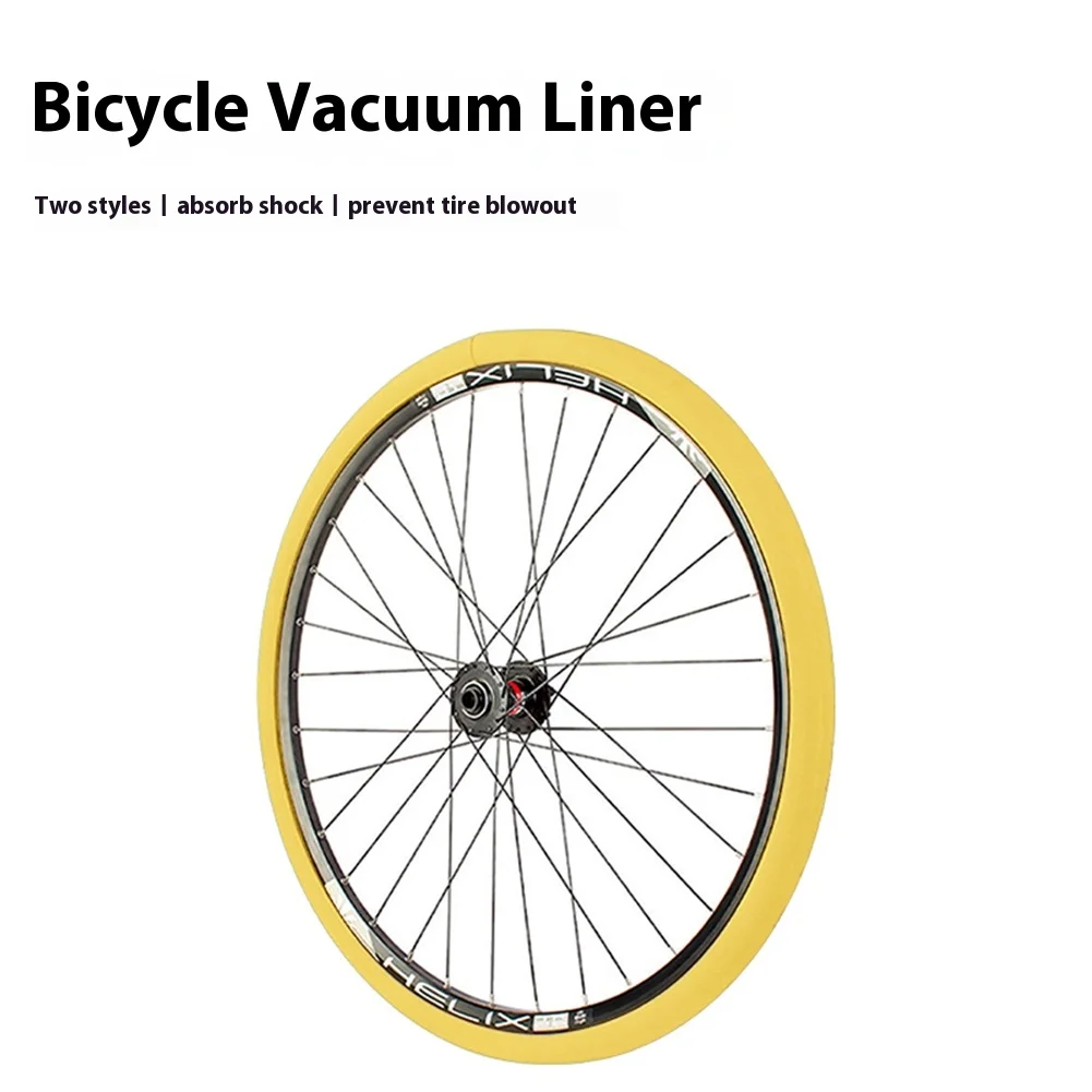 واقي الإطارات بدون أنبوب يمنع الإصابة، حماية ثقب الدراجة، إدراج إطار الدراجة الداخلي، ملحقات أجزاء الدراجات