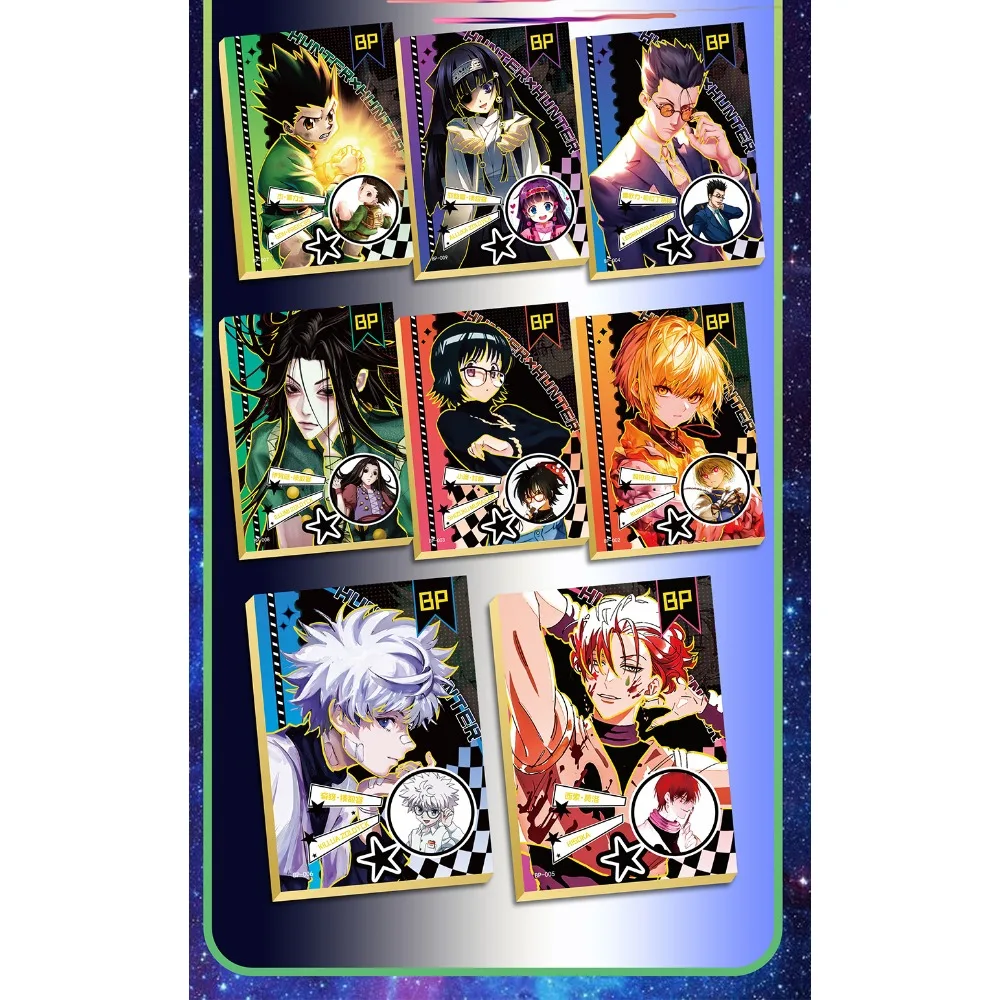 HUNTERxHUNTER Collection Card For Children Chrollo Lucilfer Alluka Zoldyck Fantasy Battle Anime Limited Game Card Table Gifts