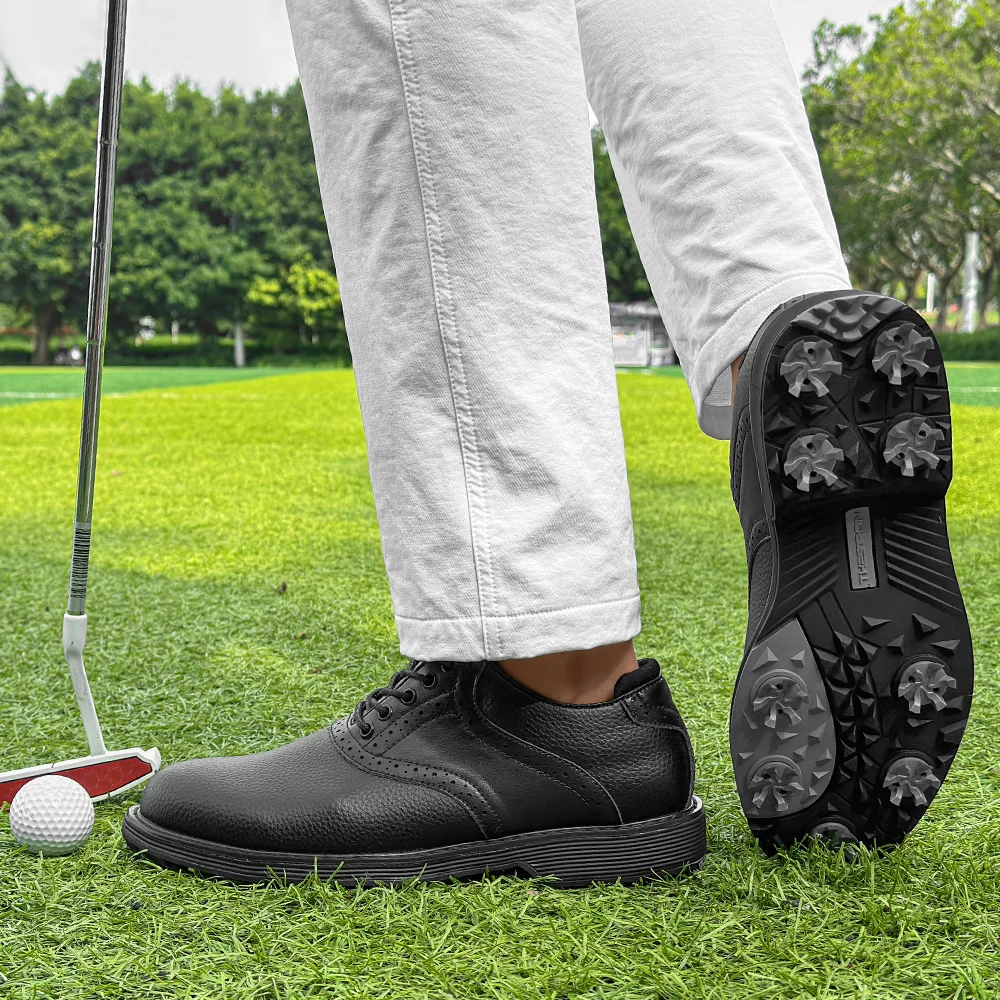 Nieuwe kwaliteit golfschoenen heren lichtgewicht golfers sneakers professionele wandelschoenen waterdicht