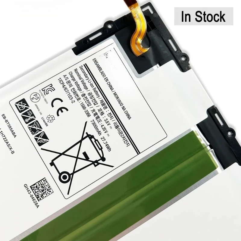 4.35V EB-BT585ABE 삼성 갤럭시 태블릿 탭 A 10.1 2016 T580 SM-T585C T585 T580N용 노트북 배터리
