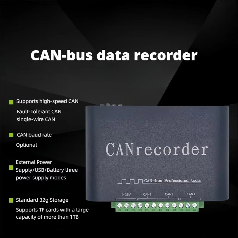 Bus Data Logger, CANalyst-II Bus Adapter, Professional Bus Tool for CANopen & DeviceNet Devices