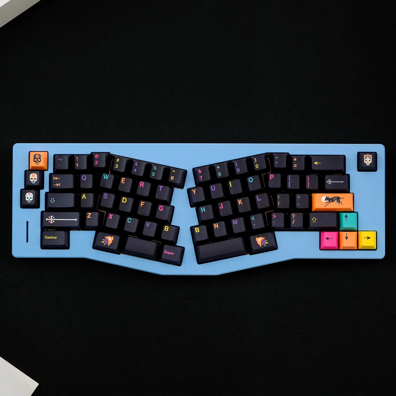 1 Set GMK Mictlán Keycaps PBT 5 Sides Dye Sublimation Key Caps Cherry Profile Lightproof Keycap For MX Switch Wooting 60 80