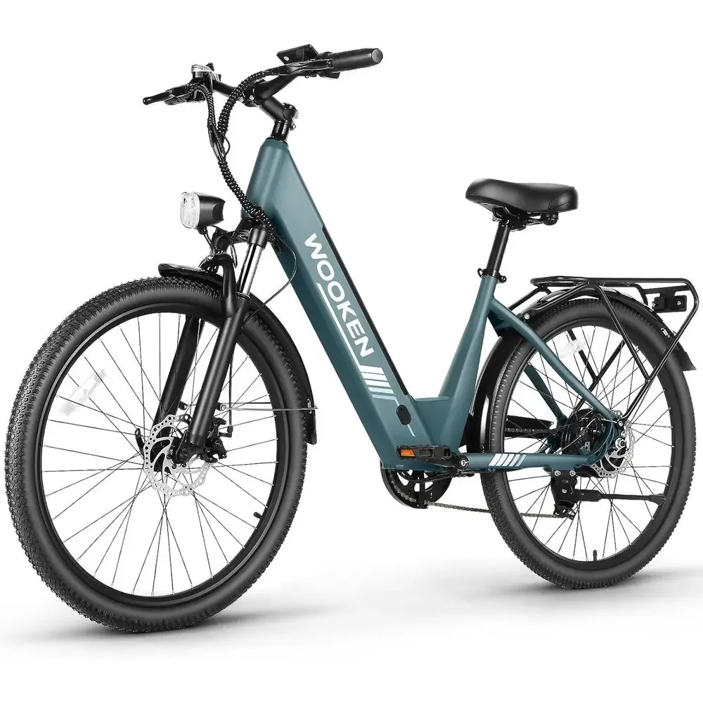 

26 1000W Peak Electric Bike, 7-Speed Commuter, 48V 499Wh Removable Battery, UL2849 Certified