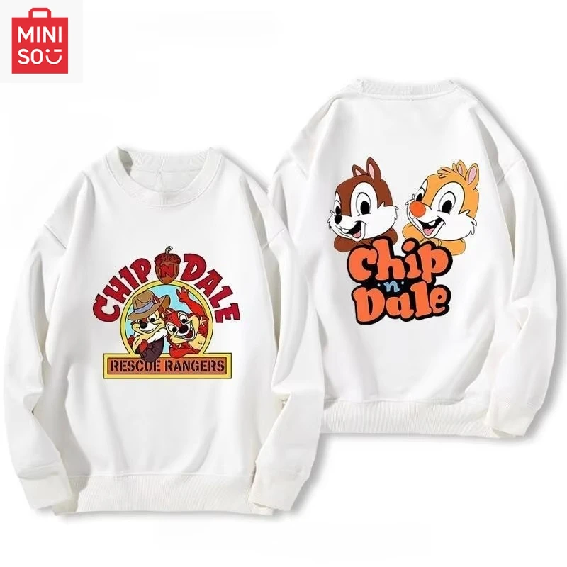

The Latest Disney Chichititi Joint Peripheral Crew Neck Sweater for Men and Women Couples Autumn and Winter Versatile Clothes