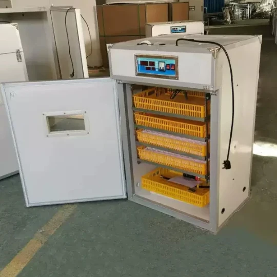 Large 1000 Eggs Incubator Machine, Fully Automatic Egg Hatcher Suitable for Chicken, Duck and Other Poultry Breeding Use