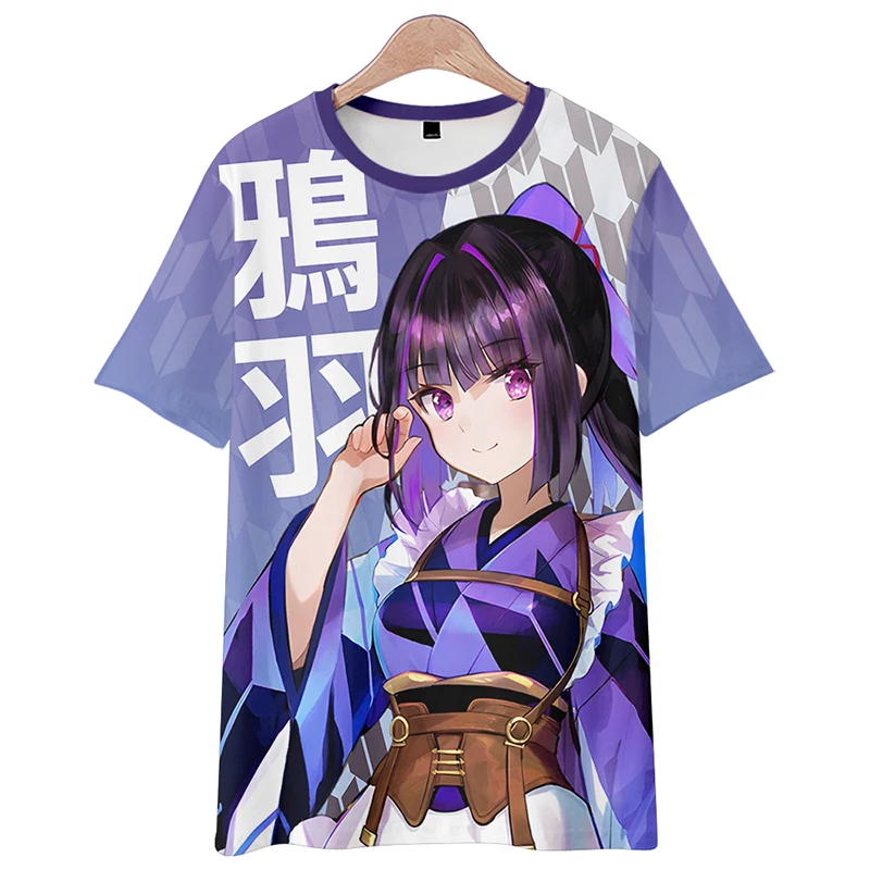 Verano Anime Prima Doll Sakura corvos pluma Luna noche animación ropa dolorosa hombres