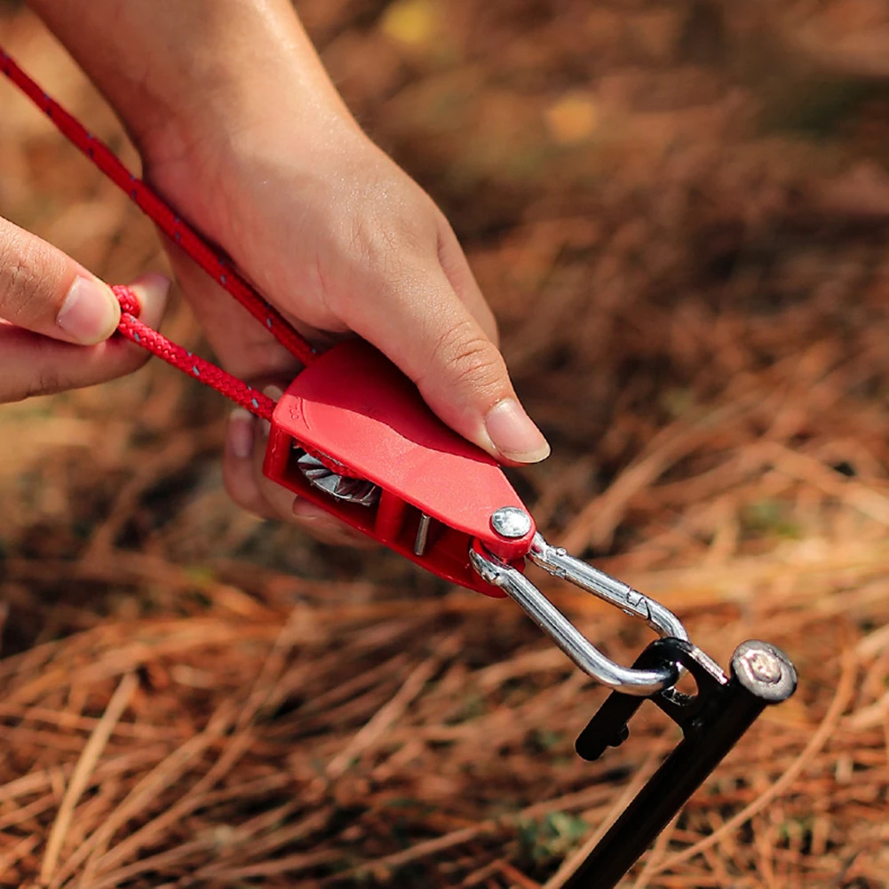 المظلة شماعات حبل قابل للتعديل المظلة النايلون الحبل يندبروف 4 مللي متر غي خطوط عاكسة لخيمة الغسيل أرجوحة #5