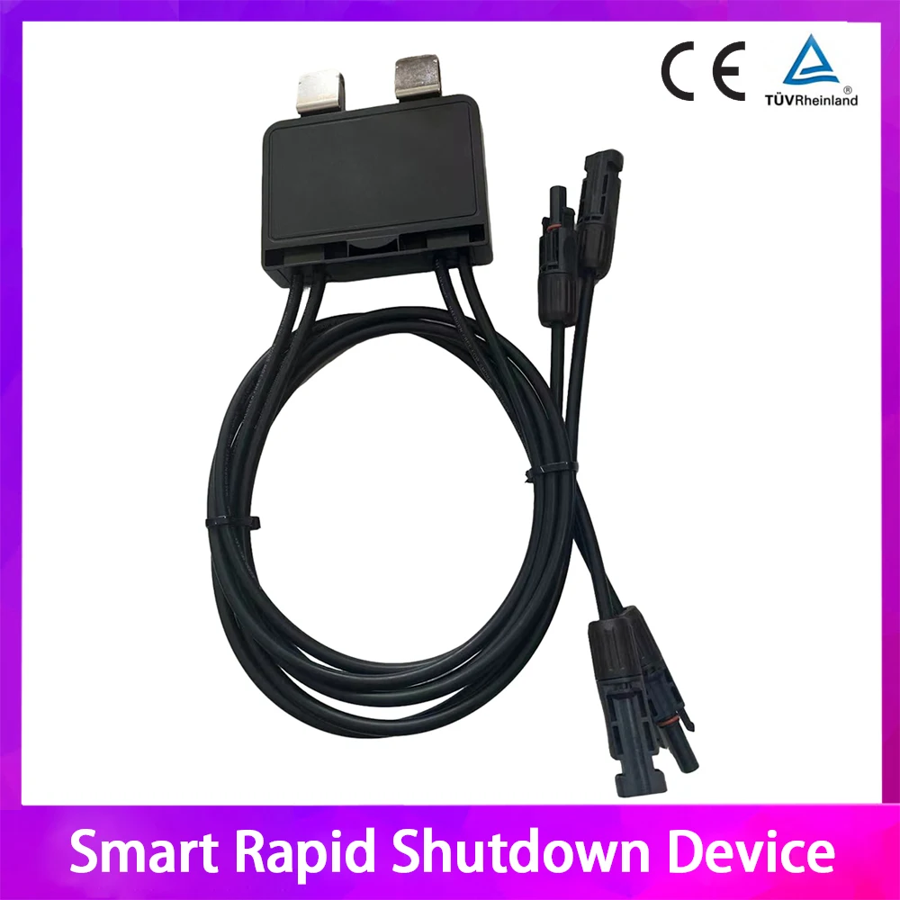 Smart rapid shutdown device PV-BK2T must be used with Contol BoX Use together Photovoltaic Rapid Shutdown PV Rapid Shutdown