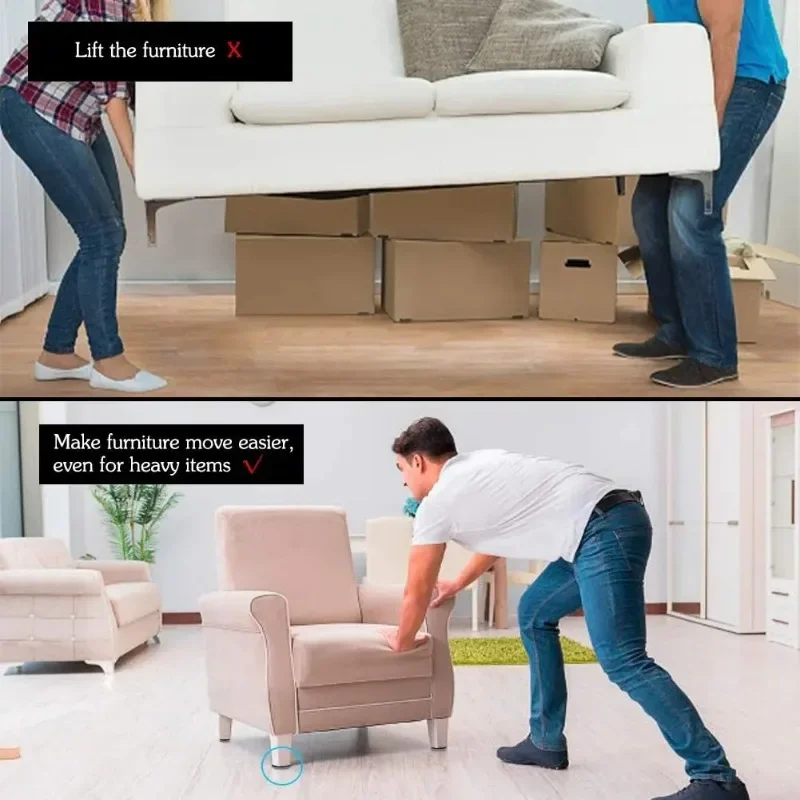 Новинка, 4 шт., самоклеящиеся мебельные скользящие накладки, чехлы для ножек стула, стола, защита для пола для стола, дивана, ковровой плитки, твердая древесина