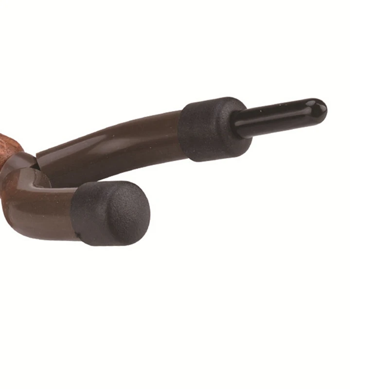 2X New Wall Mount Violin Hanger Hook With Bow Holder For Home & Studio(Mahogany)