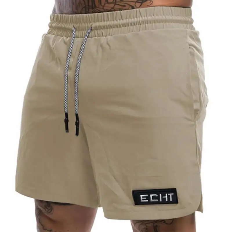 Ect-شورت من قماش النايلون للرجال والنساء ، ملابس رياضية فضفاضة ، تجفيف سريع ، دانتيل صلب ، نفس النمط ، الصيف