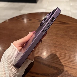 Casing Matte Pola CD Laser Aurora Mewah untuk iPhone 16 15 14 13 12 11 Pro Max 16 Plus Bumper Lembut Pelindung Tahan Guncangan Penutup Keras 10 casing bumper iphone 14 pro penjualan terbaik - №