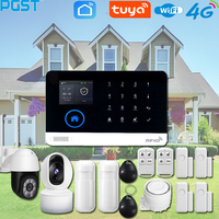 PGST-103 4G Home WiFi Intelligent Alarm System, Home Wireless Security Device, Controlled by Smart Life Application, Working wit