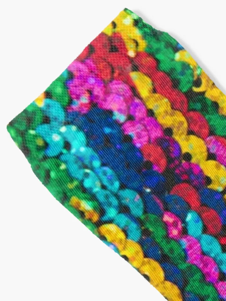 Multi Color Sequins Socks Golf Socks