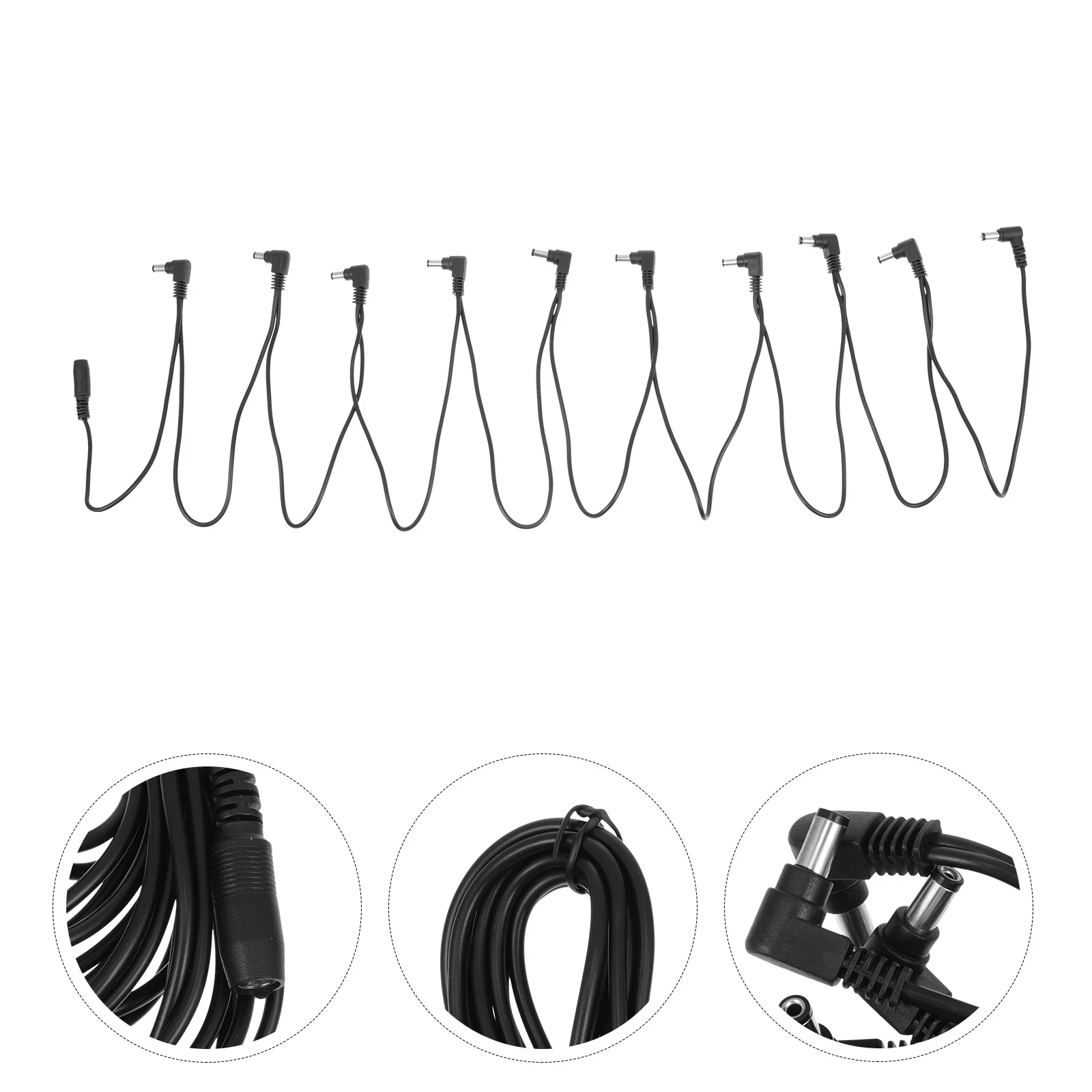 ギターペダル電源コードプレミアムノイズアイソレーションケーブル安定したパフォーマンス抗干渉長期使用エレキギター用