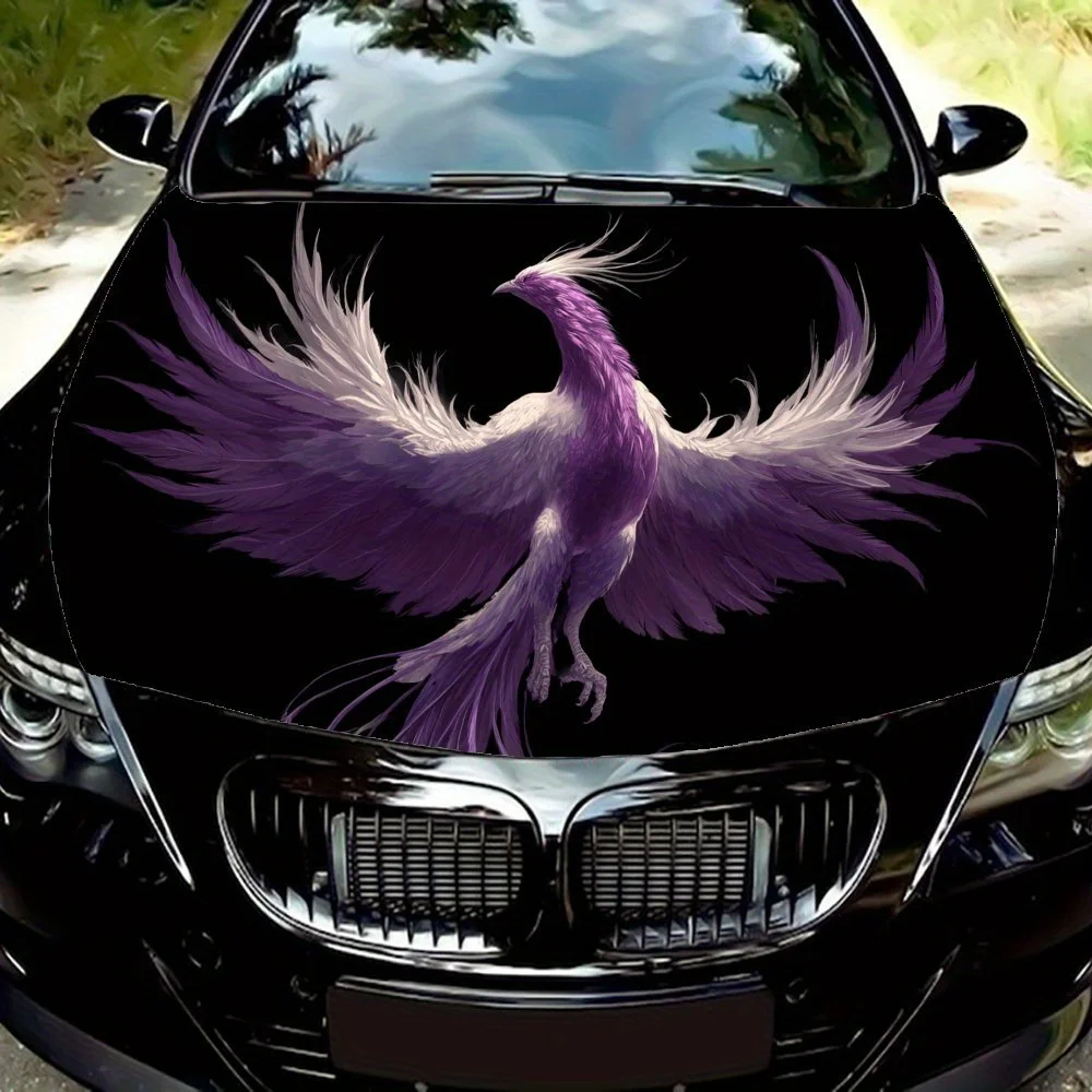 

Noble Phoenix car hood stickers, waterproof self-adhesive, scratch resistant, easy to stick, durable car PVC stickers, car decor