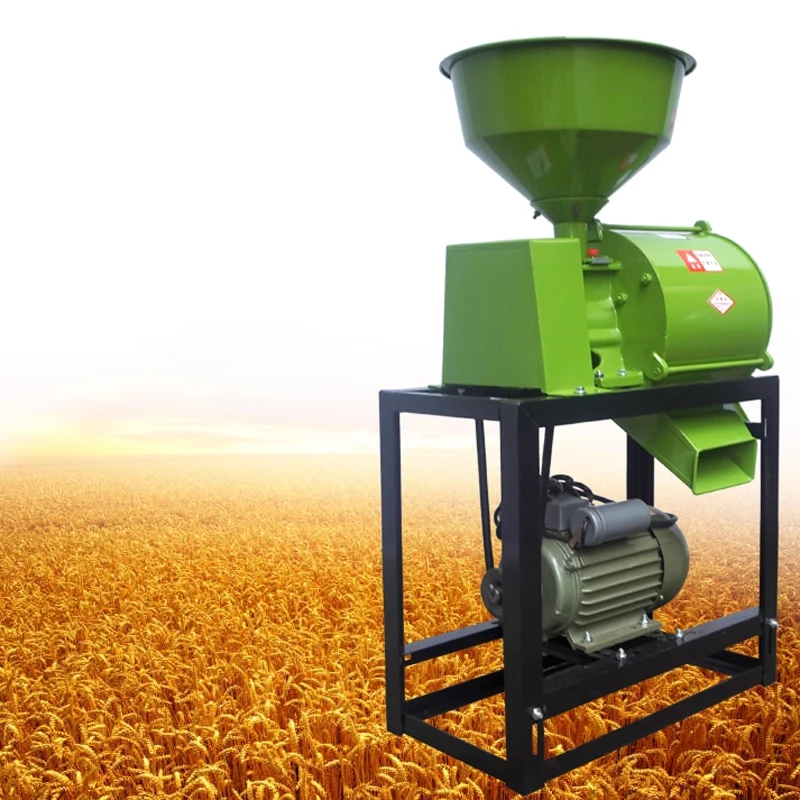 2.2KW/3KW Flour machine, fine flour, wheat bran diversion, corn and beans, household small milling machine for grinding flour
