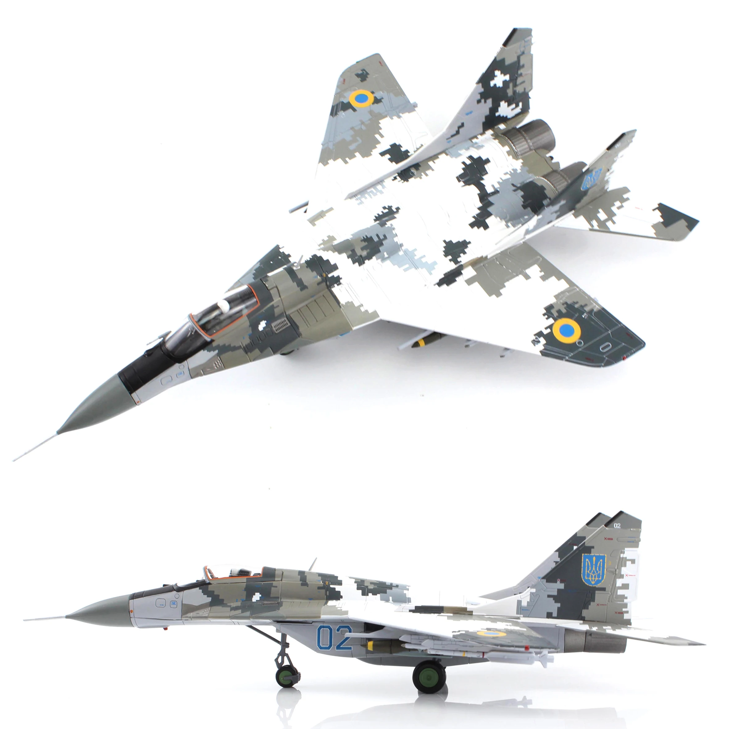 1/72 HA6523 Ukrainian MIG-29 9-13 