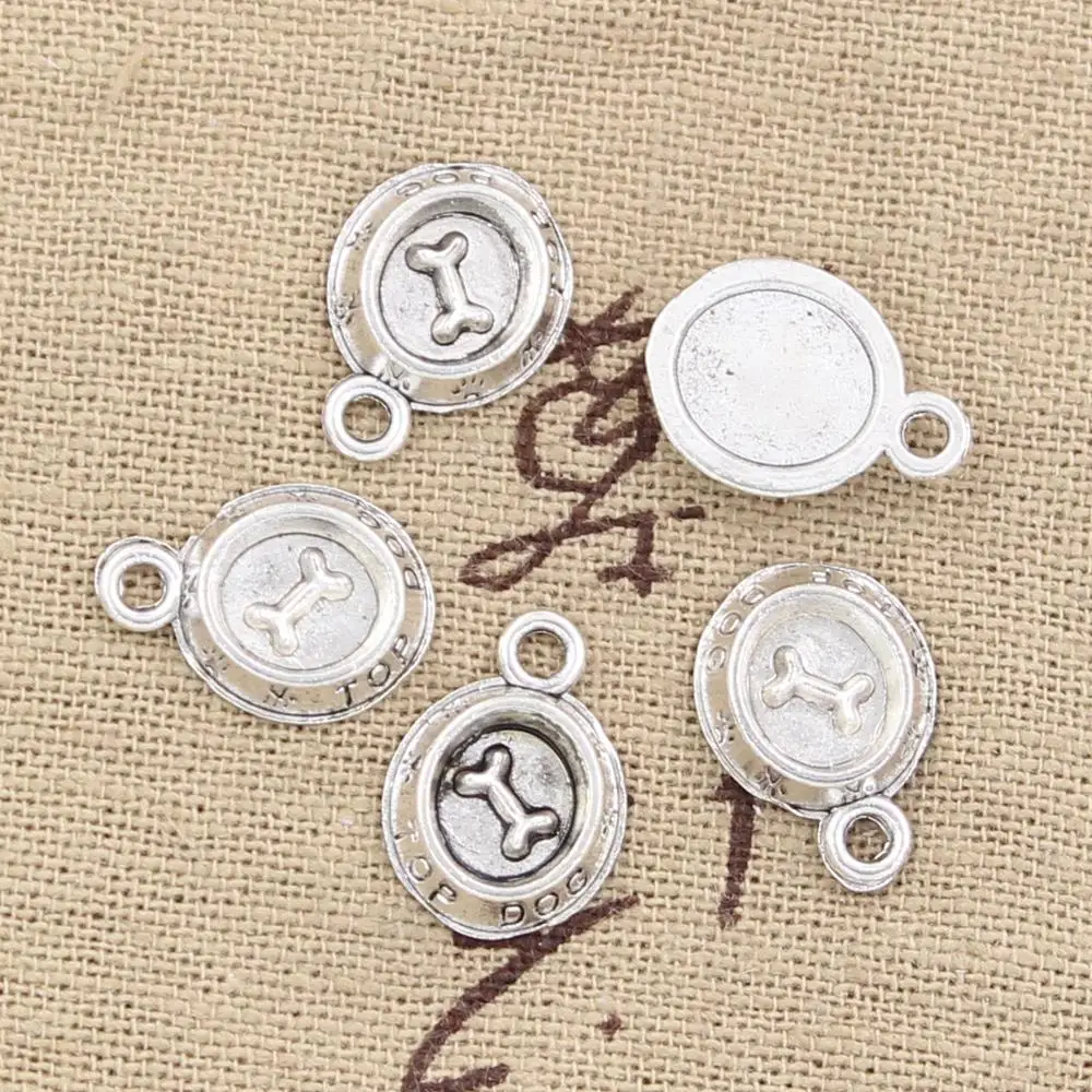 30Pcs Charms Dog Bo…