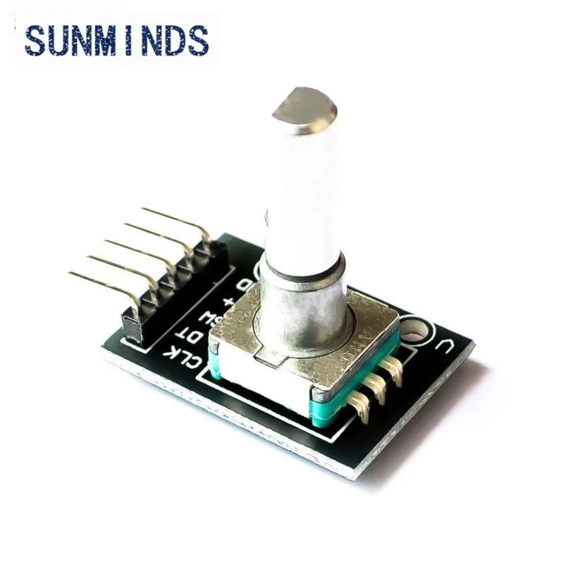360 Degrees Rotary Encoder Module For Arduino Brick Sensor Switch Development Board KY-040 With Pins